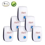 2018 Ultrasonic Pest Repeller & Mosquito Repellent Plug in Pest Control - Electrical Mice Repellent & Rat Repellent in Pest Repellent - Bug Repellent for Flea,Ant,Fly,Roach,Spider-No More Trap & Spray