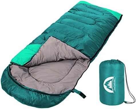 SWTMERRY Sleeping Bag Seasons (Summer, Spring, Fall) Warm Cool
