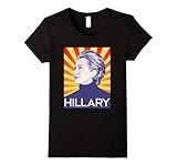 Women's Hillary 2016  T-shirt  Large Black