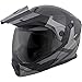 ScorpionEXO Unisex-Adult Modular/Flip Up Adventure Touring Motorcycle Helmet (Silver, Medium) (EXO-AT950 Neocon)