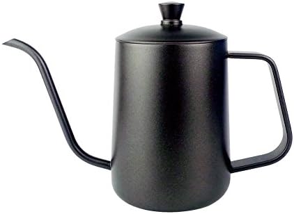 20oz Stainless Steel Milk Frothing Pitcher, Famtasme Stainless Steel Milk Frothing Jug Pitcher Cup with Lid for Espresso Machine, Coffee Milk Frother and Latte or Cappuccino Maker