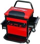 Neilsen Padded Mechanics Trolley Seat Creeper 2 Drawers Ball Bearing CT4346 view 3