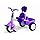 little tikes purple trike