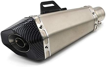 Exhaust muffler Paddock for Suzuki GSX-R 750/600 Silencer Stainless Steel Carbon Look