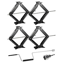 WEIZE RV Trailer Camper Stabilizer Leveling Scissor