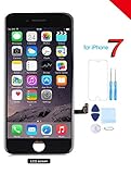 Coobetter for iPhone 7 Screen Replacement LCD 3D Touch Screen Digitizer Display with Free Repair Tool Kits + Free Screen Protector Black （A1660, A1778, A1779）