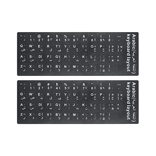 Lucocia Universal Arabic Keyboard Stickers