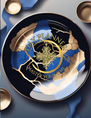 Blue Kintsugi Day Planner 8.5