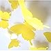ROPALIA 12Pcs 3D Removable Butterfly Art Wall Decor Wall Stickers Room/ Decals