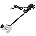 KINGBO Gooseneck Clamp Clip Holder Adjustable and Flexible Aquarium/Grow Light Bulb with E26 Socket On/Off Switch for Fish Coral Reef Nano Tanks & Indoor Desk Plants.
