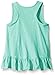 French Toast Girls' Lace Front Tank with Ruffle Bottom