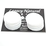 (25 Pack) Aromatherapy Diffuser Locket Necklace Refill Pads