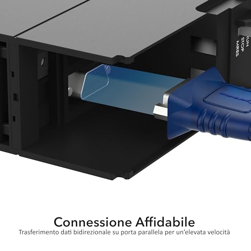 SABRENT USB to Serial Cable [9 Pin] DB 9 RS 232 Male Converter Prolific Chipset with Hex Nuts, [Windows 11/10/8.1 8/7/VISTA/XP, Mac OS X 10.6 and Later] 0.7m (CB-DB9P)