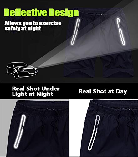 image for MAGCOMSEN Quick Dry Shorts Men Cargo Big and Tall Running Activewear Z