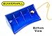 BUNKERWALL Durable Aircraft Style Wheel Chock Blocks on Rope BW2302