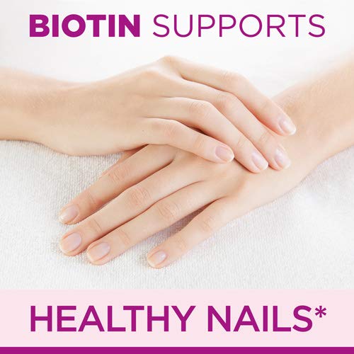 image for Nature's Bounty Vitamin Biotin Optimal Solutions Hair, Skin and Nails 