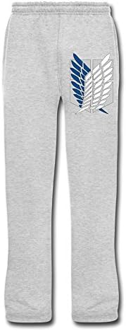 ZHENGAIMEI Men Attack On Titan Logo Lounge Pants