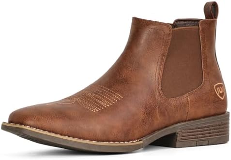 Amazon.com | Dingo Mens Dunn Croc Zippered Casual Boots  display picture 3
