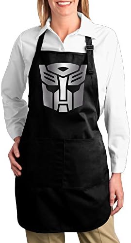 FUNNY MOPAD Rescue Bots Autobot Symbol Platinum Logo Kitchen Apron With Front Pockets