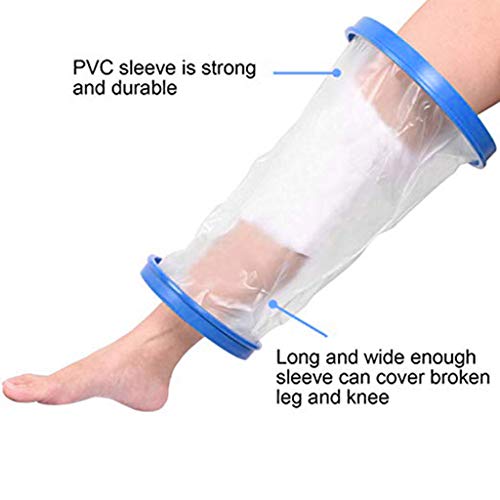 WONdere New Reusable Waterproof Hand Foot Cast Bandage Protector Clear Bathing Cover Adult And Children (E)