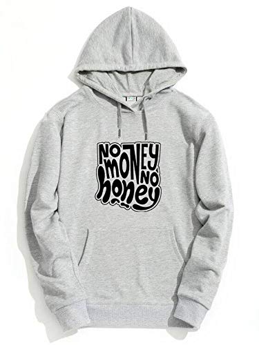 money grey hoodie