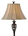 Kenroy Home 20181GR Iron Lace Floor Lamp with Golden Ruby Finish, Classic Style, 62.75