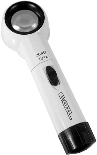 COIL UK Raylite 3 LED Stand Magnifier 10.1x 36.4D