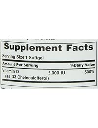 Natures Bounty D 2000 IU cápsulas blandas, 19939, 1, 1