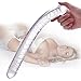 MATATA Dildo Adult Toy for Lesbian, 13.2 Inch Double Sided Dildo for Women Waterproof Flexible Double Dong with Curved Shaft for Vaginal G-spot and Anal Play