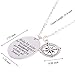 YEEQIN Sister Necklaces For 2 Big Sister Little Sister Gifts Matching Necklaces Sister Birthday Gifts Necklaces Sister Jewelry For Women (Side by side)