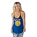 GIII For Her NBA Golden State Warriors Women's Power Play Color Block Tank Top