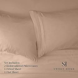 1500 Supreme Collection Full Sheet Sets Taupe