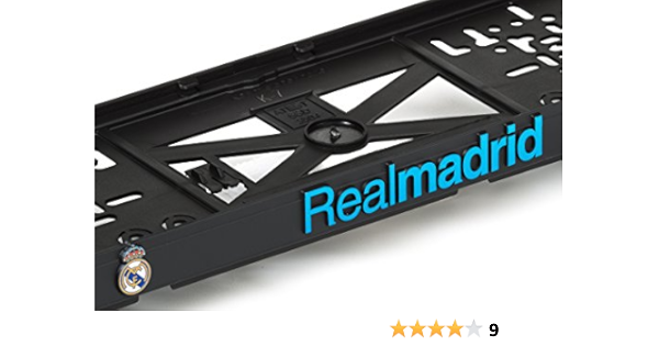 westcar Real Madrid 3d efecto licencia Matrícula Soporte para matrícula