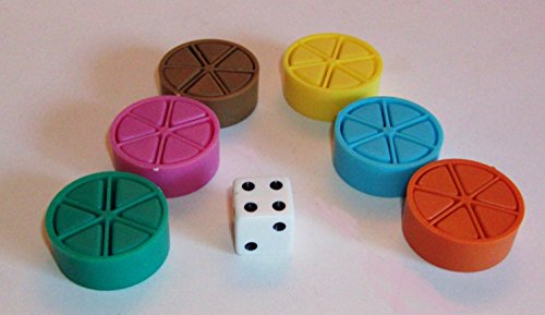 Trivial Pursuit Replacement Game Pieces