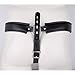 Freebily Men's Lingerie Leather Basket G-String Underwear with Lockable Cage Black