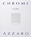 Azzaro Chrome Pure Eau de Toilette - Mens Cologne - Citrus, Oriental & Woody Fragrance, 3.4 Fl Oz