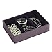 Stackers Purple & Purple Classic Deep 3 section jewelry box
