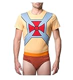 Masters of the Universe He-Man Mens Underoos T-Shirt & Briefs Set