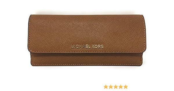 michael kors brown leather wallet