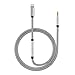 [New Version] 3-in-1 Aux Cord for iPhone, Autynie 3.5mm Aux Cable Compatible with iPhone 7/X/8/8 Plus/XS Max/XR to Car Stereo/Speaker/Headphone Adapter, Support Newest iOS 11.4/12 Version or Above primary