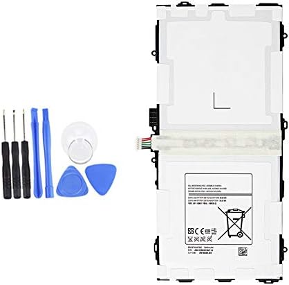 7XINbox EB-BT800FBU EB-BT800FBE EB-BT800FBC EB-BT800FBB EB-BT800FBJ EB-BT800FBK Replacement Laptop Battery compatible with SAMSUNG GALAXY Tab S 10.5 SM-T800 T801 T805 T807 (3.8V 7900mAh)