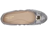Cole Haan Women's Tali Bow Ballet Silver/Gunmetal