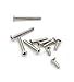 HVAZI M3 Stainless Steel Phillips Flat Head Machine Screws Assortment Kit