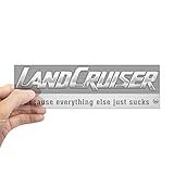 CafePress Sticker (Bumper) - Land Cruiser Sticker (Bumper) - Clear