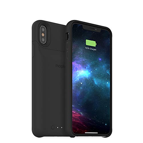 mophie 401002835 juice pack access - estuche de batería inalámbrico ultradelgado - hecho para apple iphone xs max  - negro