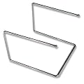 Royal Industries Pizza Tray Stand, Chrome Plated 12'' x 12'' x 7'' High, Silver