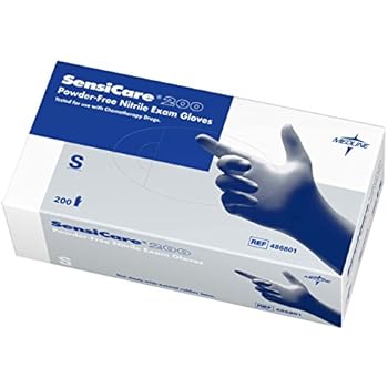 Amazon.com: Curad / Medline Nitrile Exam Glove Powder Free