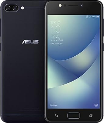Asus Zenfone 4 Max 5 2 Inch Hd 2gb Ram 16gb Storage Lte Unlocked Dual Sim Cell Phone Us Warranty Black Zc5kl S425 2g16g Bk Amazon Com