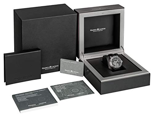 Reloj Maurice Lacroix Masterpiece Square Wheel, Carga Manual, Cocodrilo, 43mm - Imagen 3