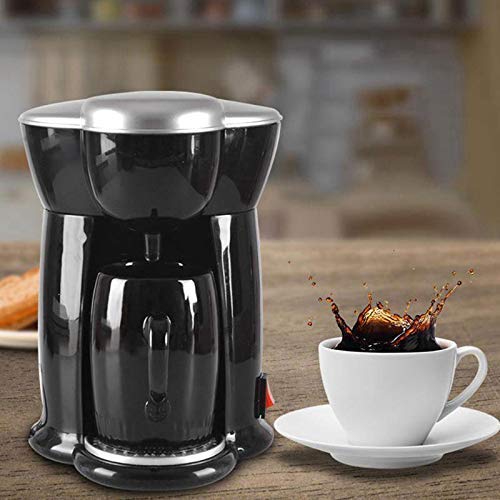 YAeele Kaffee-Maschine, Tee und Kaffee Dual-Purpose-Maschine, Tropf-Kaffeemaschine, Klein Automatische Haushalt… – Bild 3